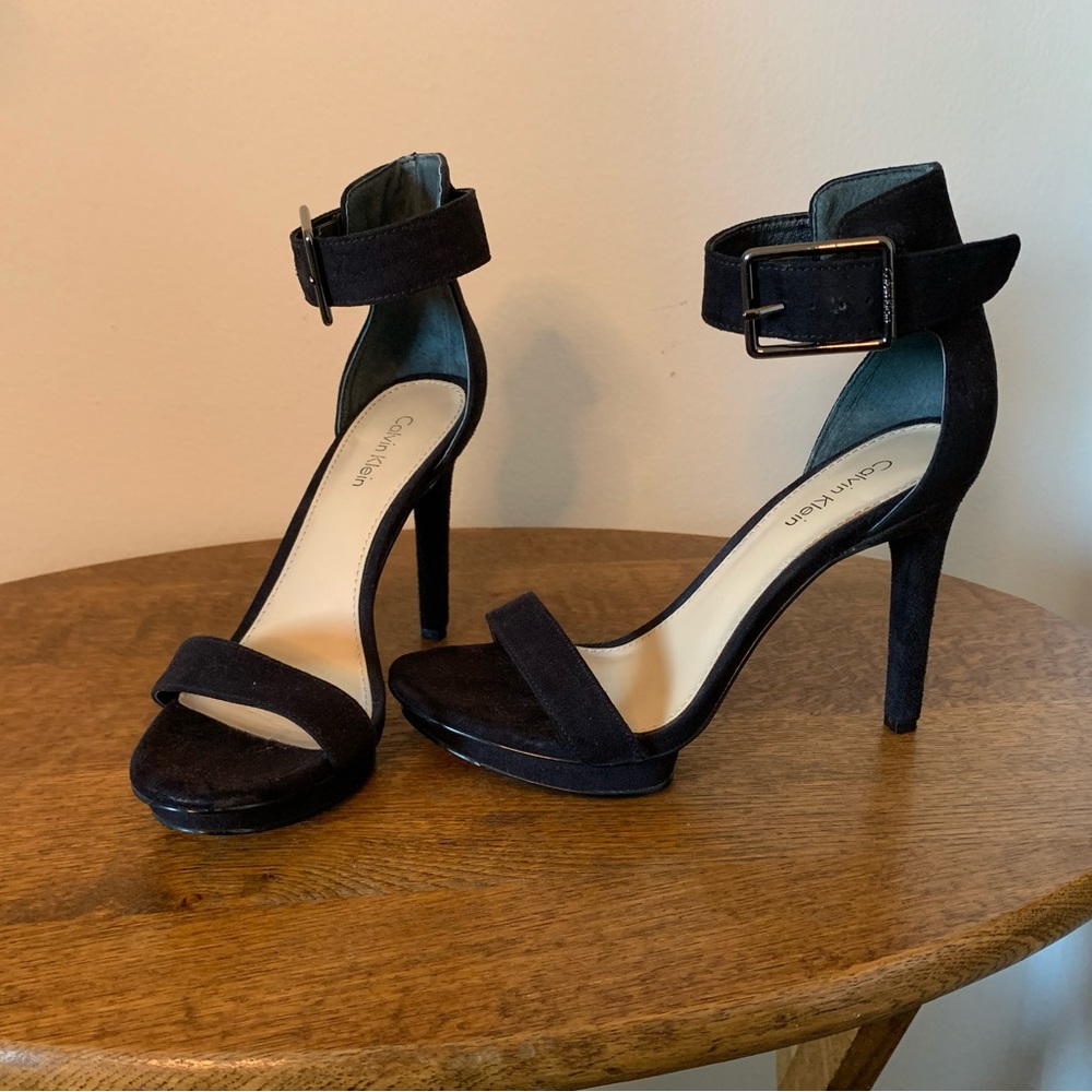 Calvin Klein black heels